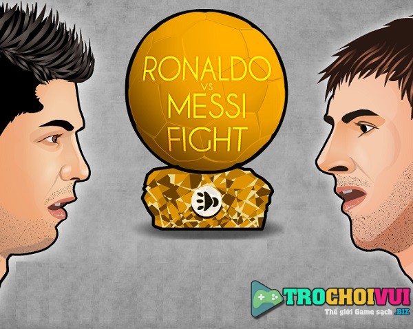 game Ronaldo vs Messi fight