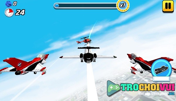 game Thanh pho may bay lego city airport 3d online