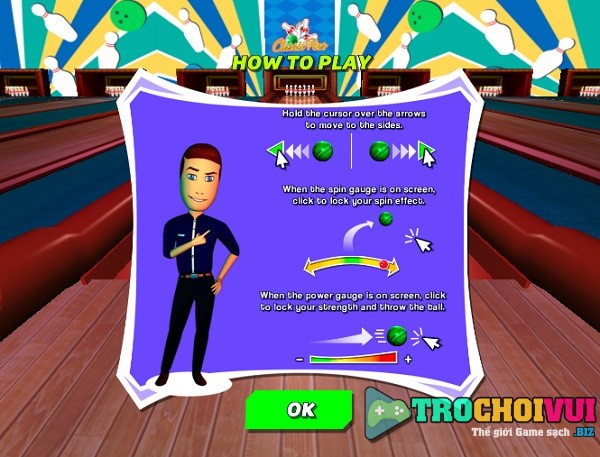 game Vua bowling 3D online