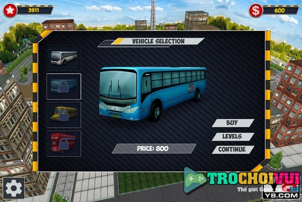 game Lai xe buyt 3D du lich online