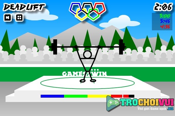 game the van hoi Olympic nguoi que