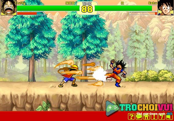 game Goku vs Naruto vs Luffy vs Ichigo one piece