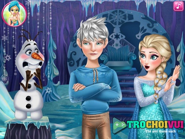 game Elsa hen ho voi Jack hon nhau