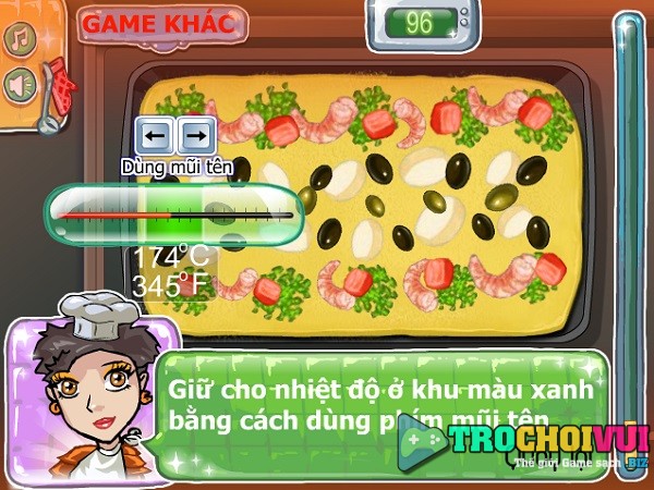 game Lam banh pizza hai san tom ca hoi