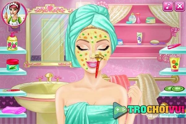 game Trang diem Barbie hinh anh 1