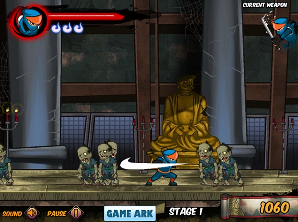 game Ninja vs Zombies 2 hinh anh 2
