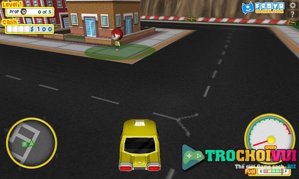 game Lai xe taxi 3d